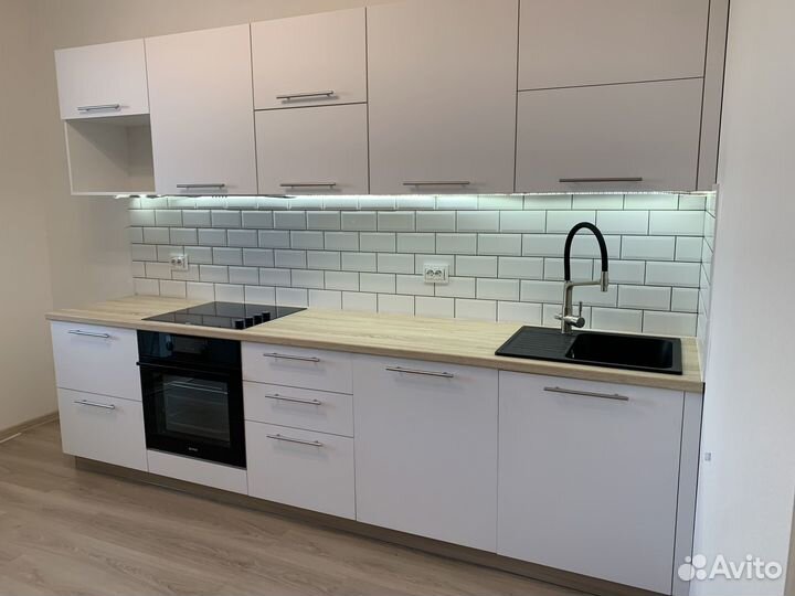 Прямая кухня новая мдф ксп:31983