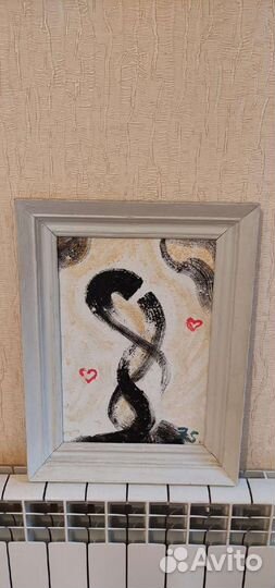 Картина маслом винтаж СССР