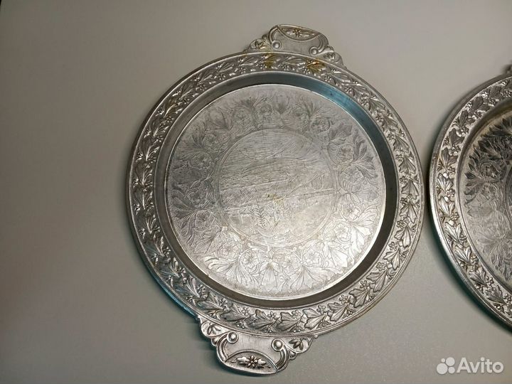 Подносы алюминиевые СССР