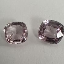 Шпинель розовая пара