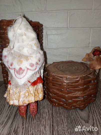 Игрушка из ваты в подарочной упаковке