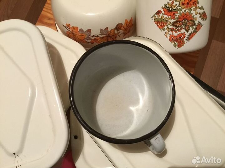 Эмалированная посуда из СССР