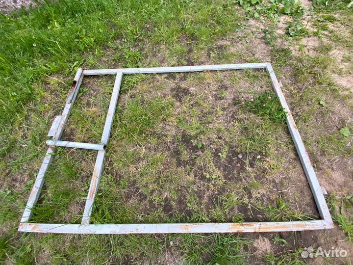 Каркас ворот и калитки для забора из металла