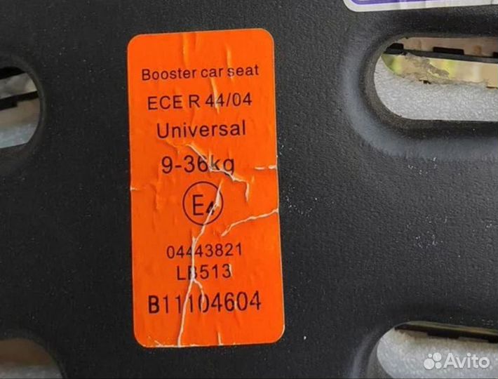 Автокресло 9-36 кг