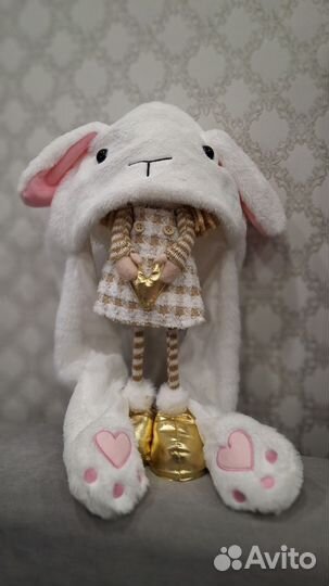 Шапка с ушками детская