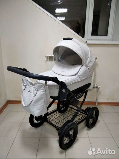 Коляска Aroteam Cocoline 2в1 (3в1) светло-бежевая