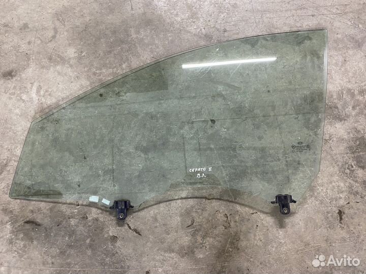 Стекло двери передней левой Kia Cerato (TD) II (20