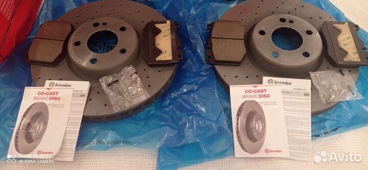 Комплект дисков Brembo W213 09.D529.23