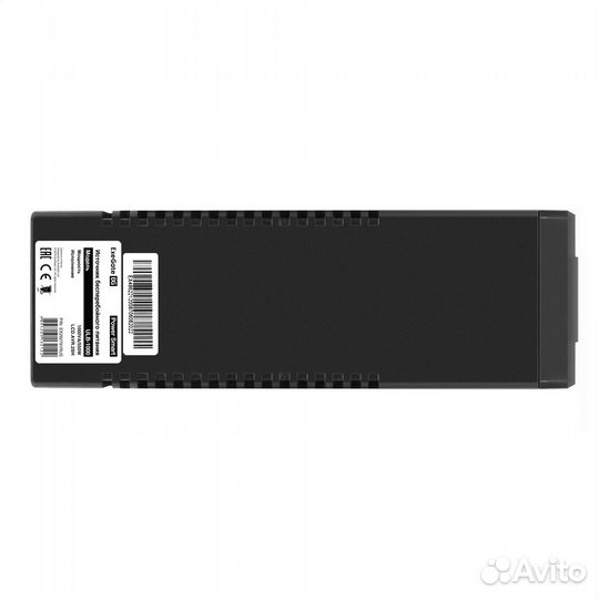 Ибп ExeGate Power SMART ULB-1000.LCD.AVR.2SH 1000VA/550W, LCD, AVR, 2*Schuko, Black
