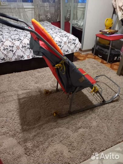 Коляска санки