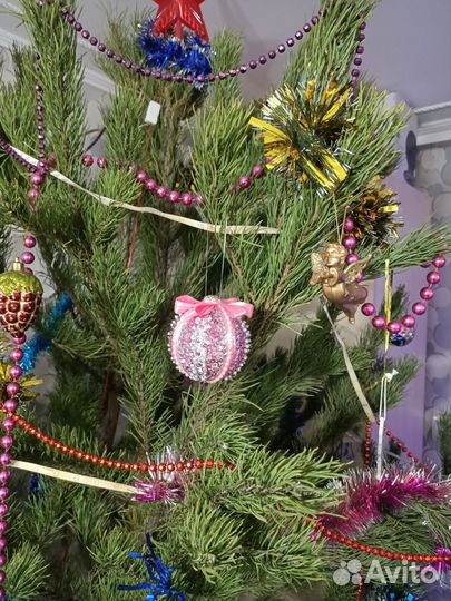 Новогодний шар ручной работы