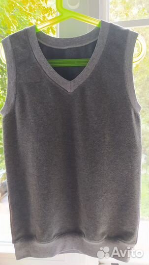 Жилет школьный для мальчика, р. 128-134