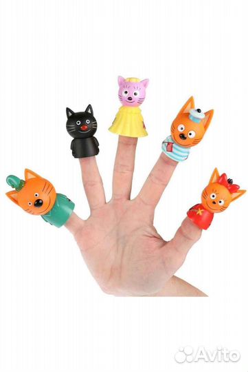 Пальчиковый театр Три кота