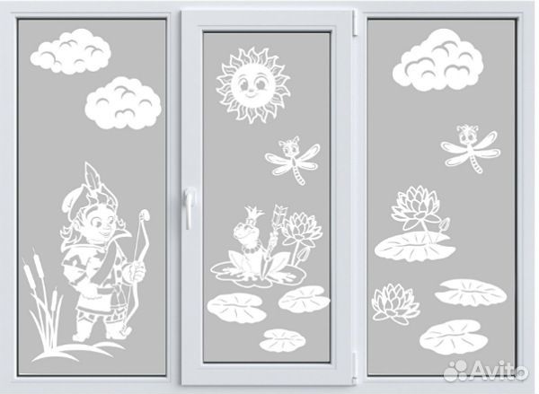 Украшения на окна