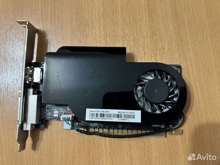 Видеокарта nvidia geforce gt 630 2gb