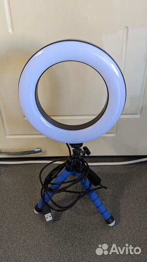Кольцевой светильник SH 16 см 6 дюймов со штативом