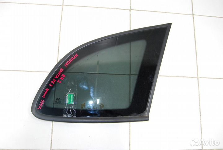 Стекло заднее правое Hyundai Santa Fe CM 2.7 G6EA