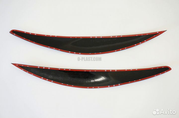 Реснички на фары для Peugeot 308 (2007-2014) Т7