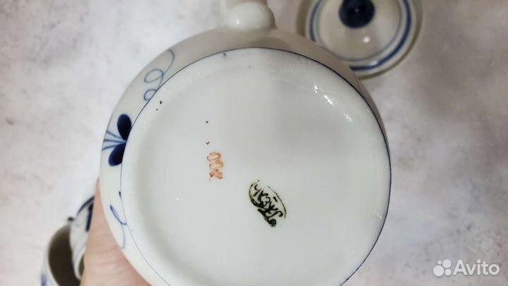 Чайный набор мини Гжель (новый)