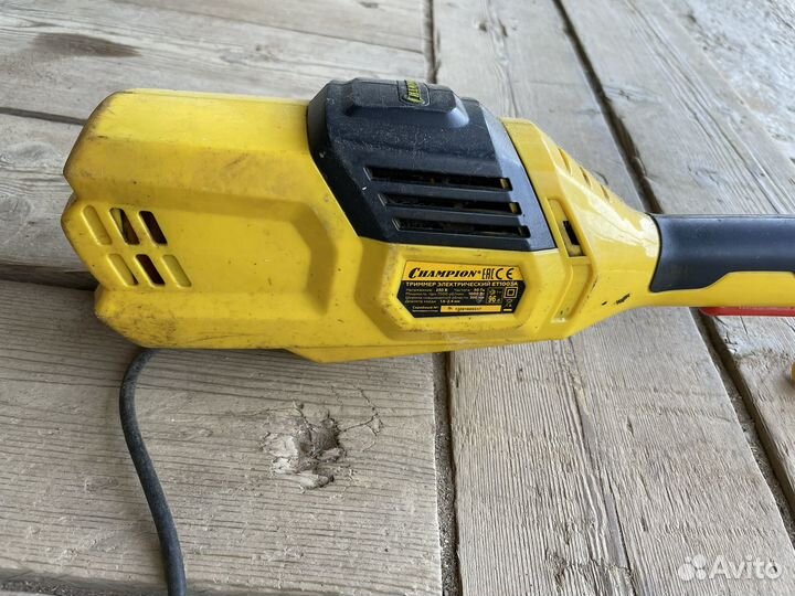 Триммер электрический бу champion