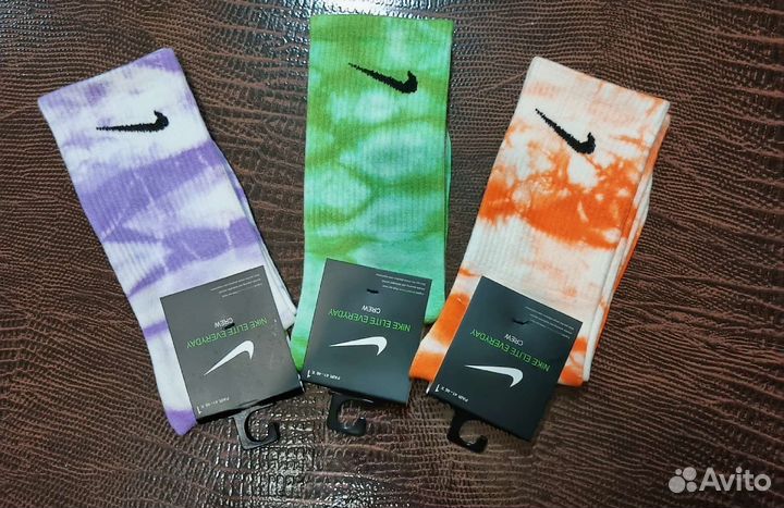 Носки nike Tie dye