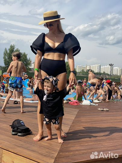 Купальник agua bendita черный