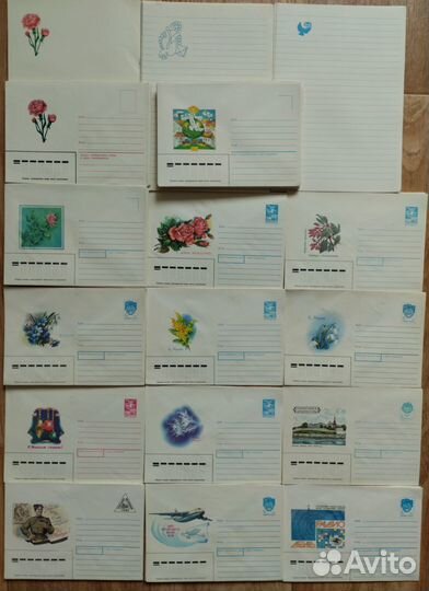 Конверты почтовые СССР