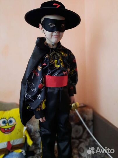 Костюм карнавальный Зоро