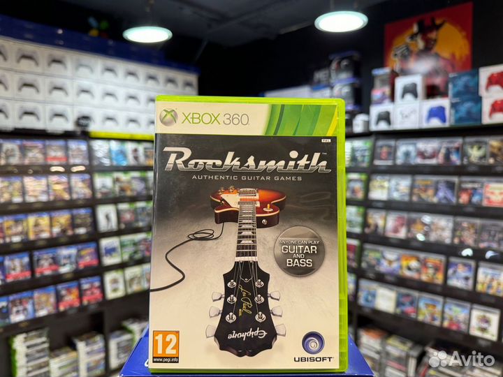 Игры для Xbox 360: Rocksmith Authentic Guitar Game