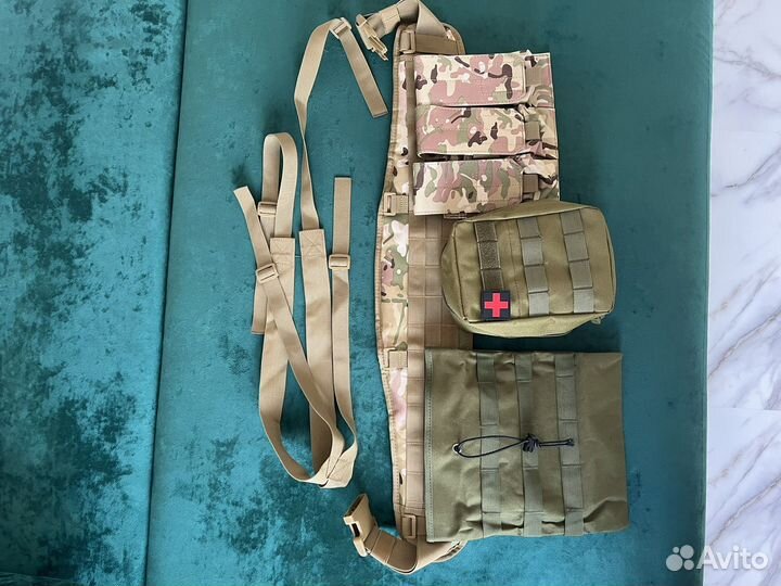 Боевой тактический пояс мультикам