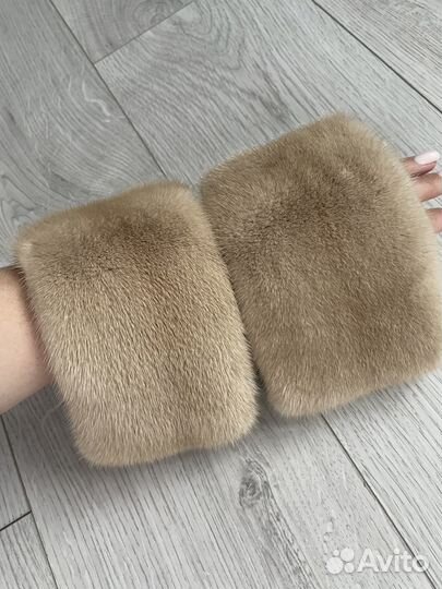 Манжеты норковые.Новые