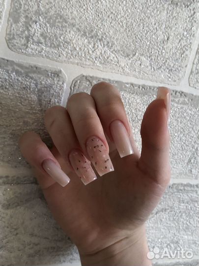 Маникюр/наращивание/нужны модели