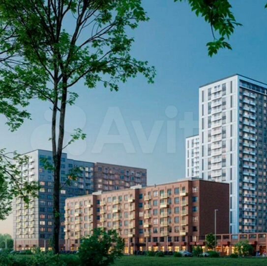 1-к. квартира, 39,1 м², 4/24 эт.