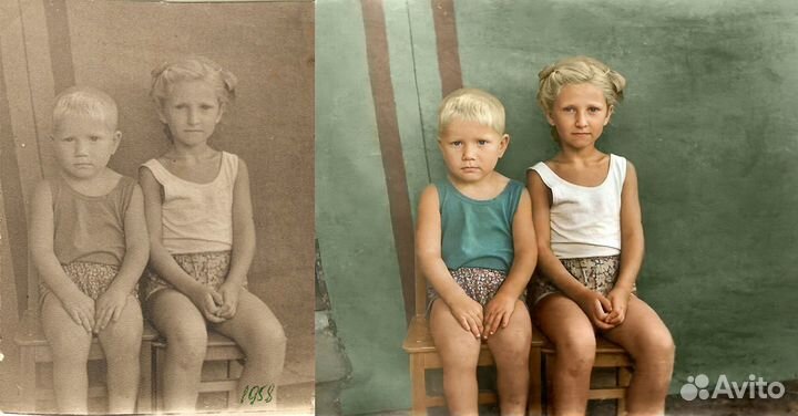 Реставрация и колоризация старых фотографий