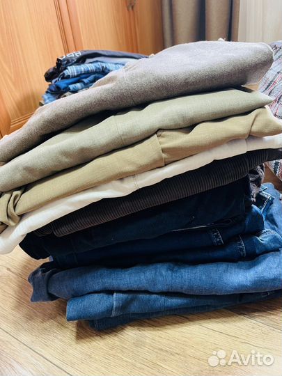 3 мешка мужских вещей 58 60 62