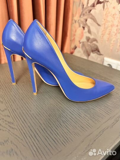 Туфли лодочки натуральная кожа 38