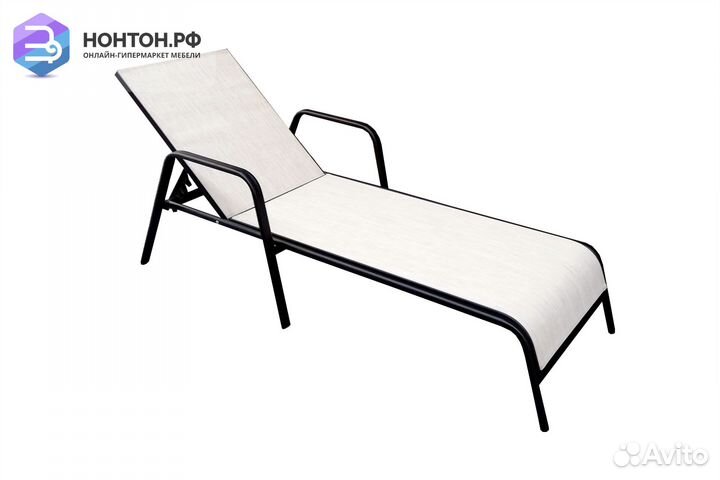 Лежак Неаполь бежевый