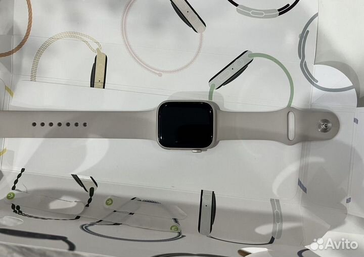 Часы apple watch 9 45 mm на гарантии