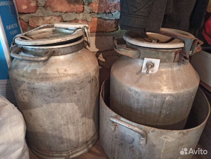 Фляга алюминиевая бу 40л