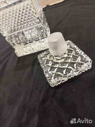 Хрустальный набор для виски штоф+6 стаканов