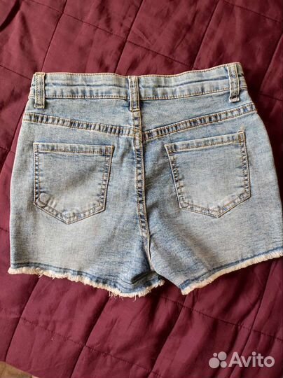 Джинсовые шорты для девочки 116 122