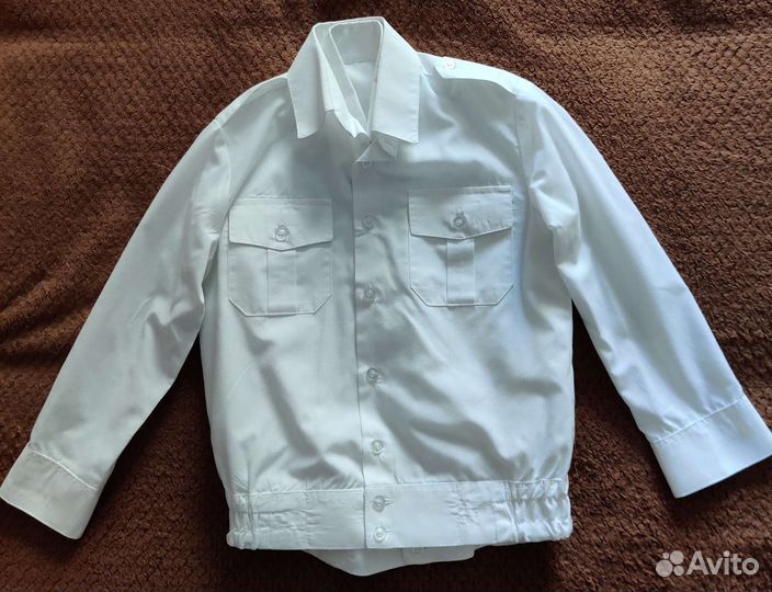Рубашка белая для школы