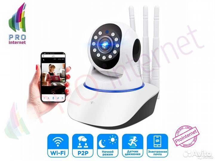 Видеоняня Pivision WiFi удаленный доступ