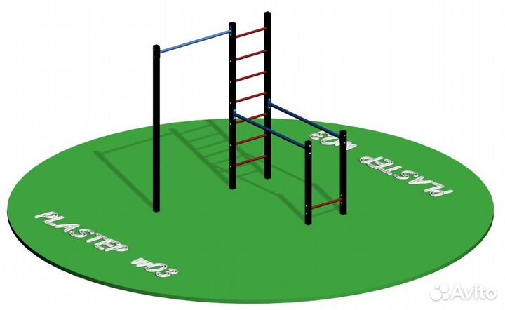 Спортивный комплекс брусья турник воркаут