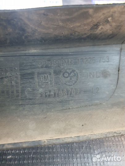 Юбка бампера левая Опель Астра Н