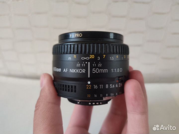 Объектив Nikon Nikkor AF 50 mm F/1.8 D