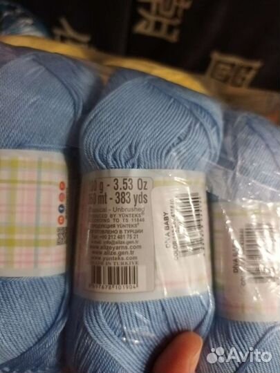 Пряжа хлопок турция