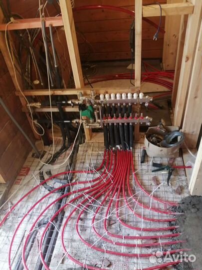 Услуги сантехника отопление, монтаж труб