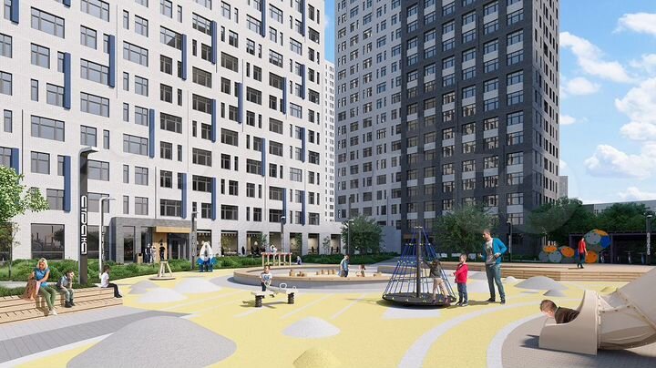 2-к. квартира, 53,5 м², 18/31 эт.