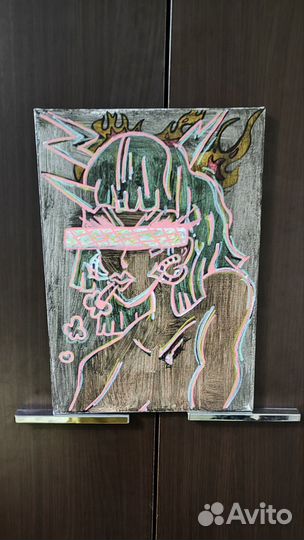 Картина акрилом на холсте на подрамнике 25 x 35 см